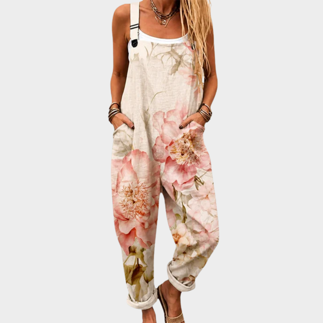 Lola™ | Soft Floral Jumpsuit