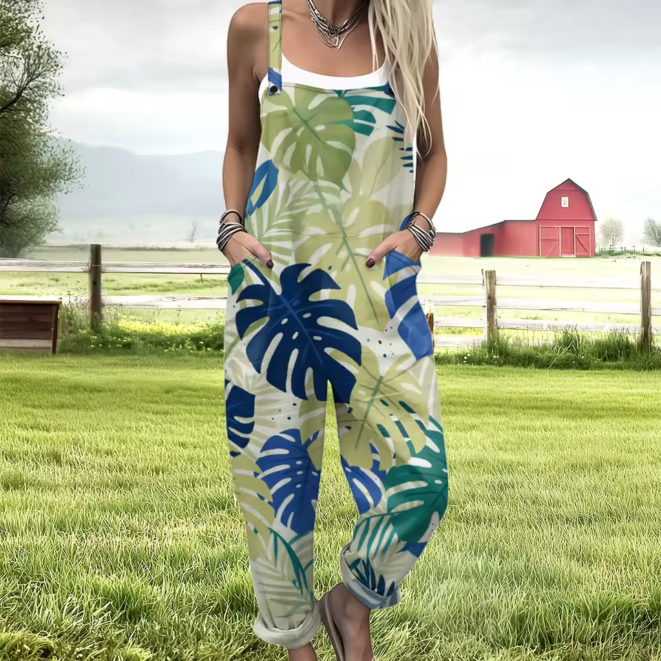 Jungle Green Overalls
