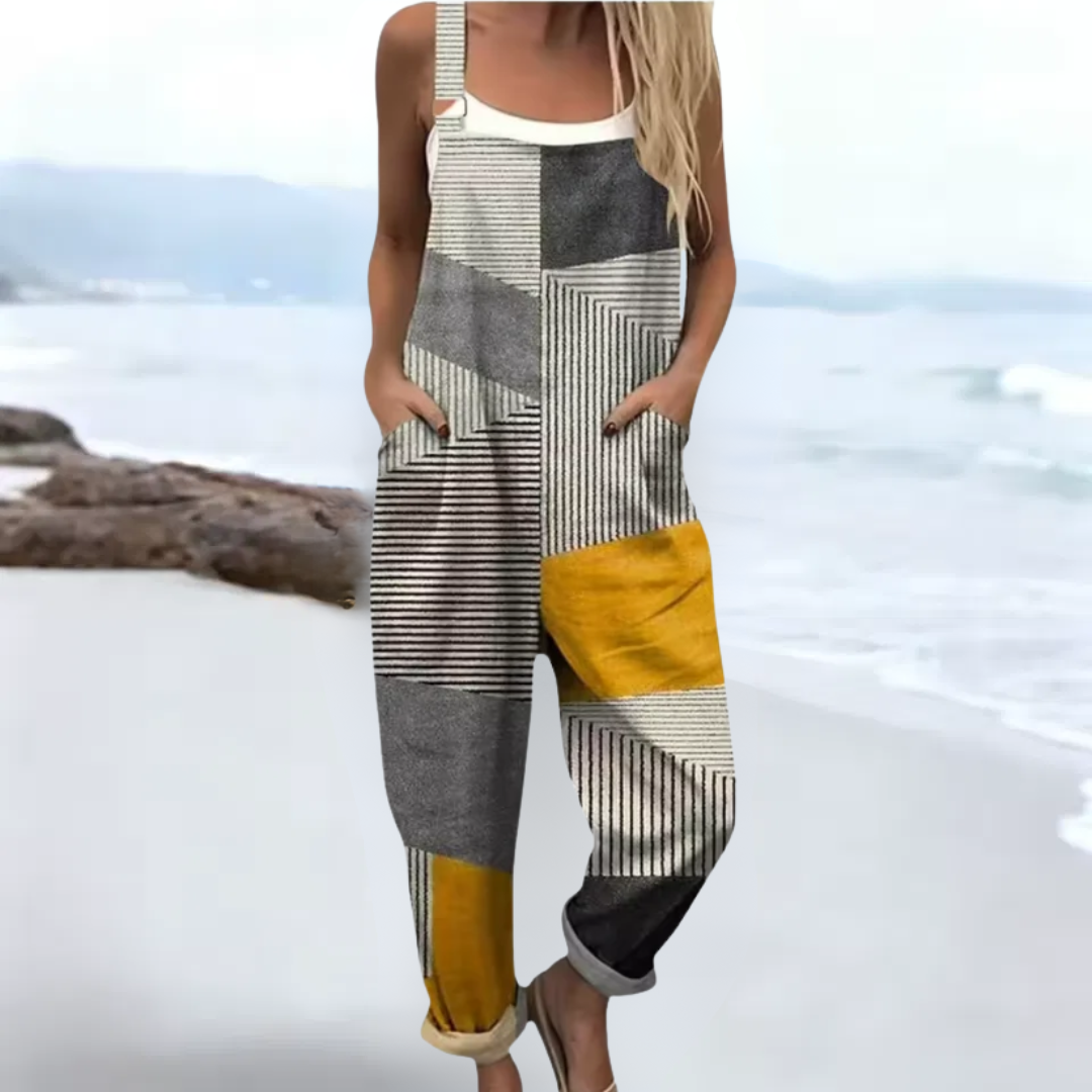 Geo Boho Overalls