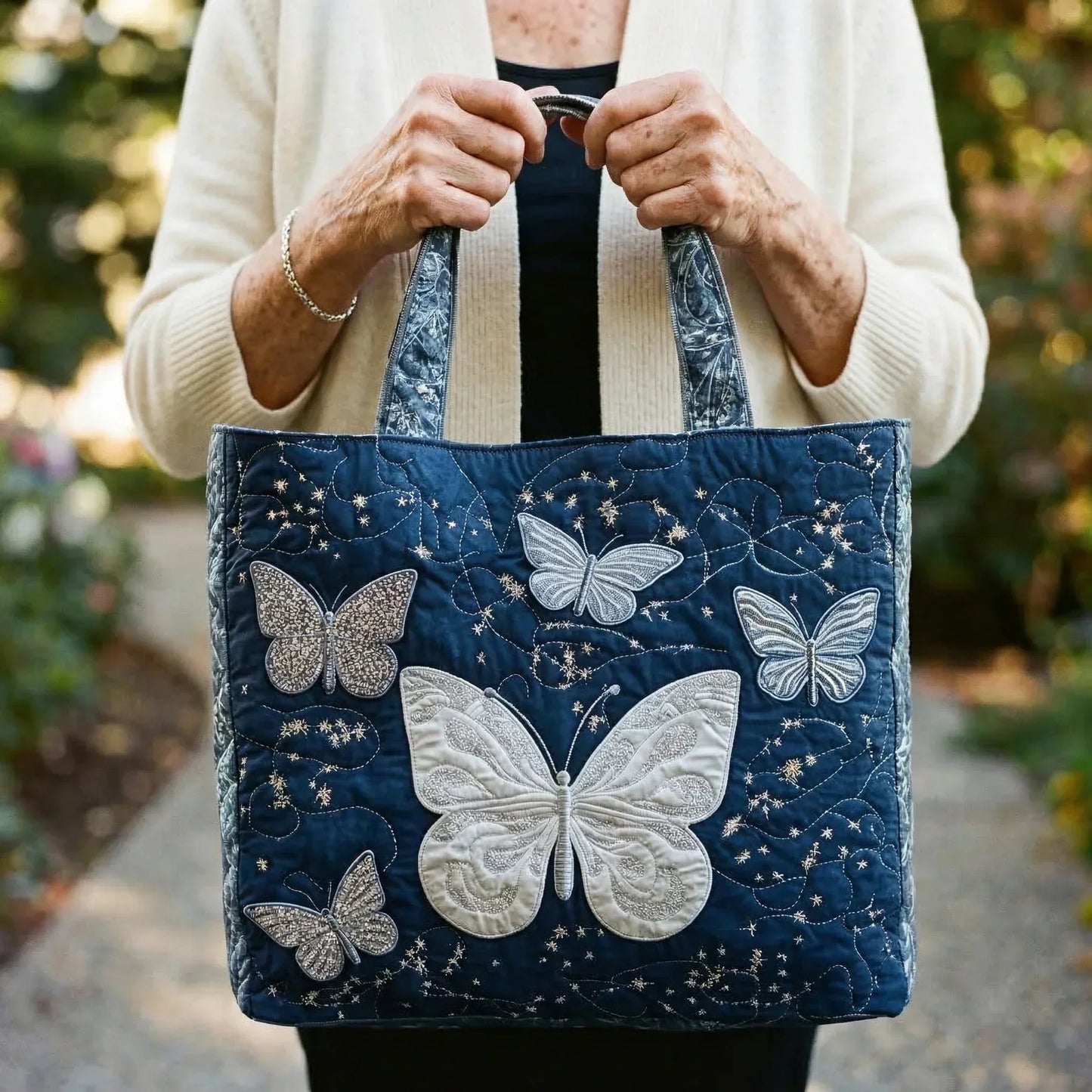 Sack Artisanal - Papillon Argenté