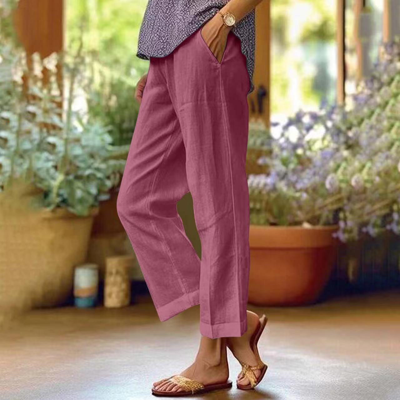 Claire | Coastal Breeze Trousers