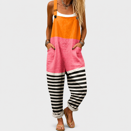 Sadie™ | Bold Colourblock Jumpsuit