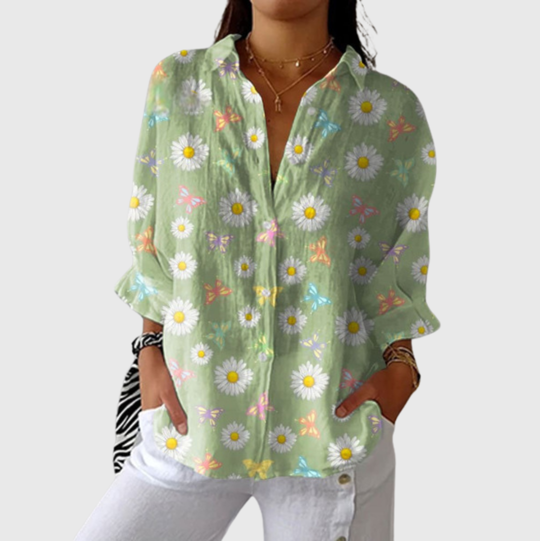 Lightweight Printed Blouse