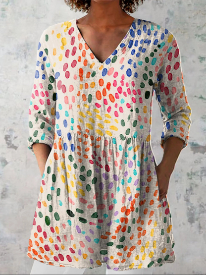 Bernadette | V-Neck Longline Shirt