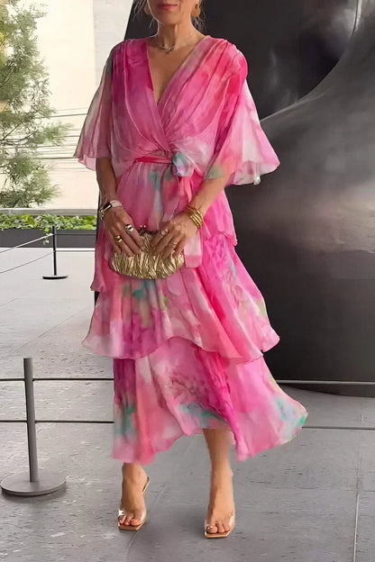 Casar | Elegant Chiffon Dress