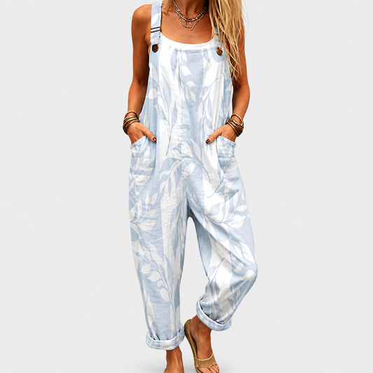 Skye™ | Breezy Leaf Print Jumpsuit