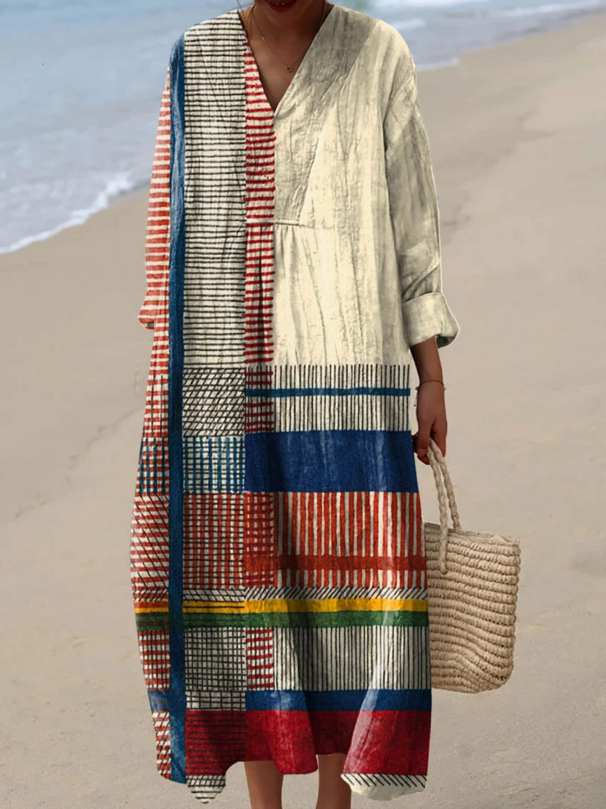Noella | Breezy Summer Dress with Long Sleeves