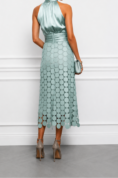 Celine | Elegant Midi Dress for Ceremonies