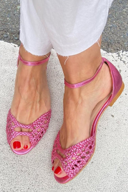 Hazel - Elegant Braided Sandals for Summer