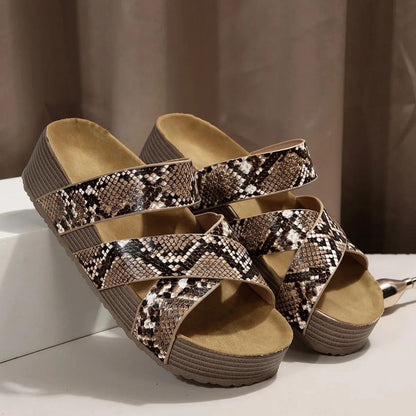 Abigail | Orthopaedic Leather Strap Sandals
