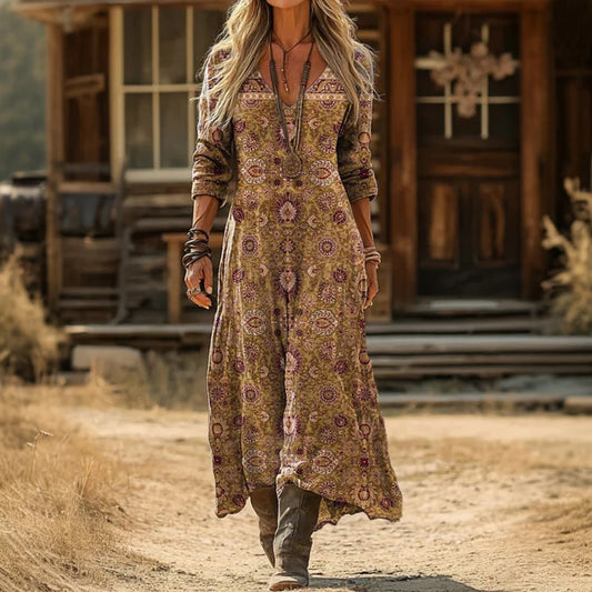 Nicole | Relaxed Bohemian Style Dress
