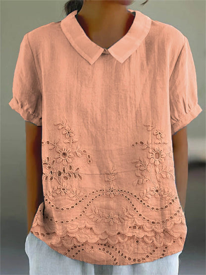 Bea Floral Embroidered Shirt