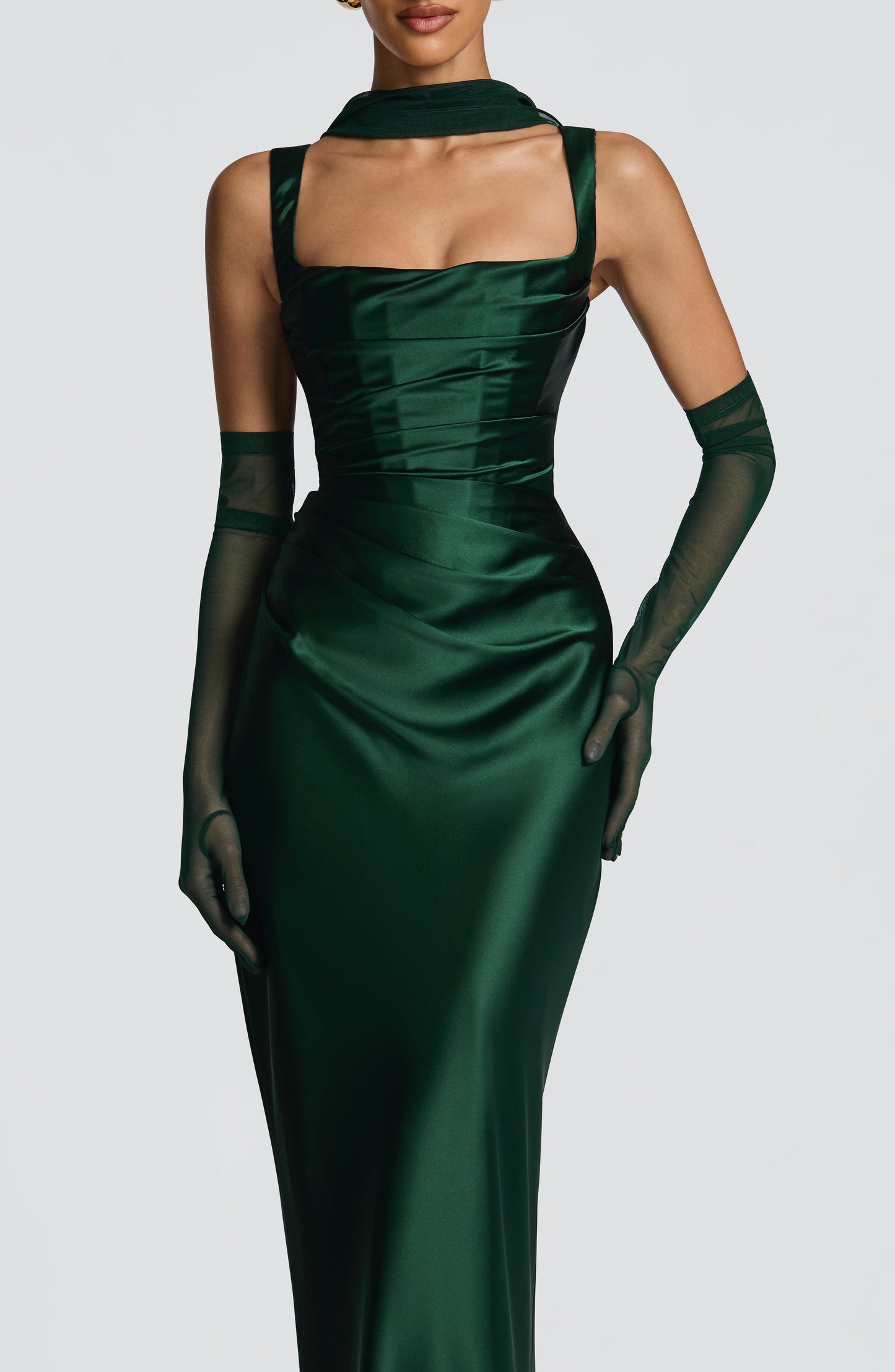 ANNA & JANE MELBOURNE | SQUARE NECK MAXI DRESS FOR WOMEN