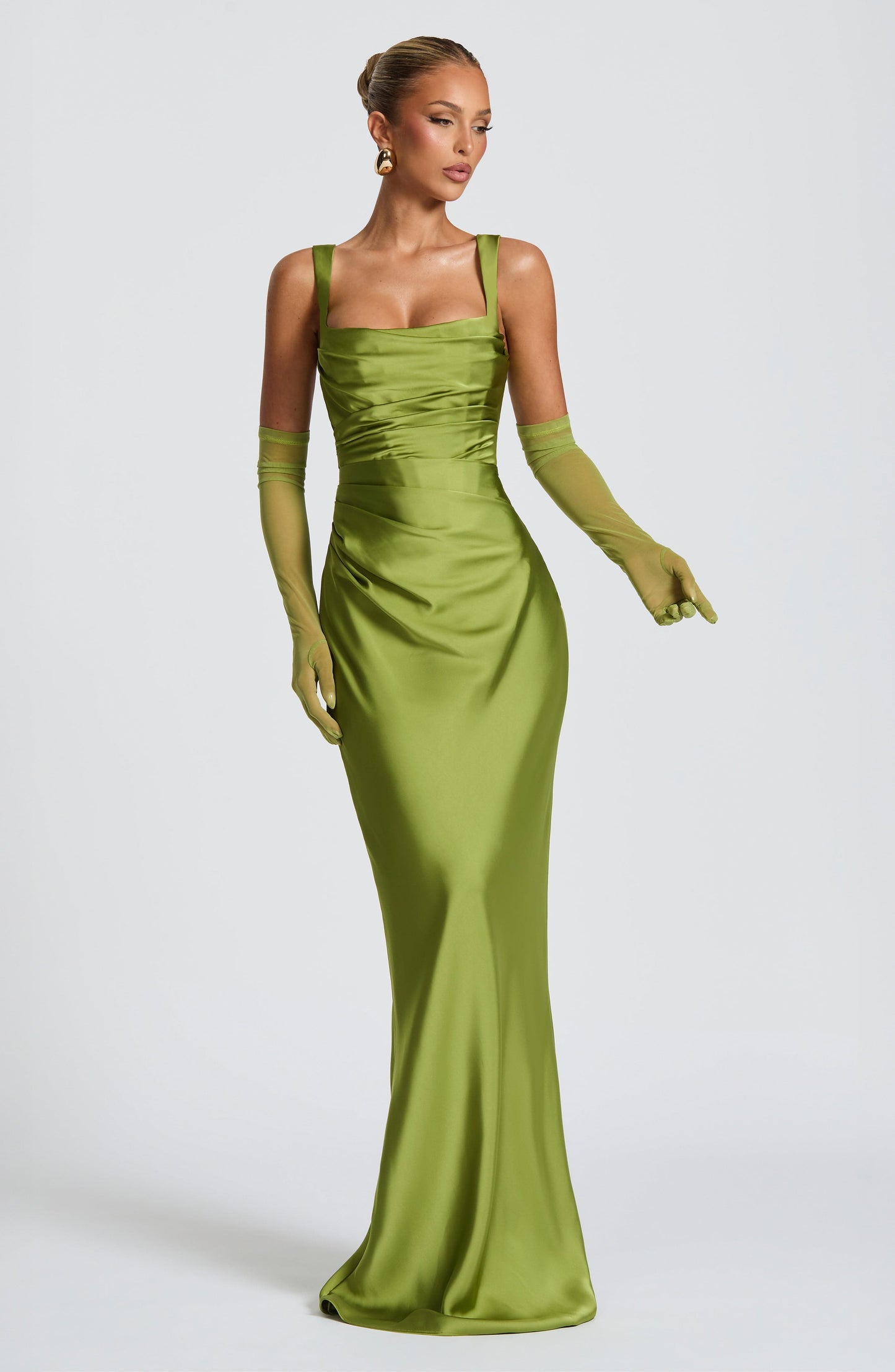 ANNA & JANE MELBOURNE | SQUARE NECK MAXI DRESS FOR WOMEN