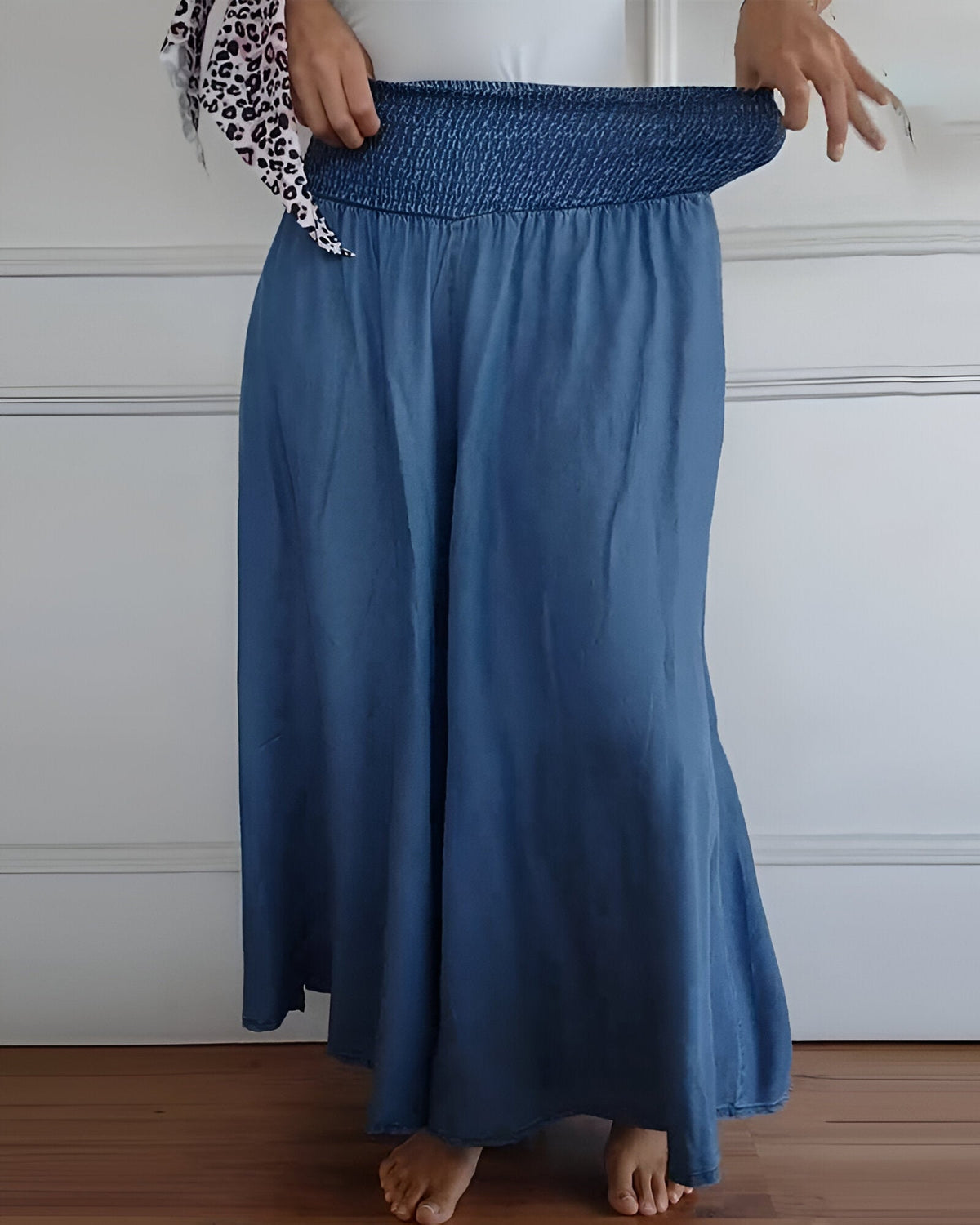 Lightweight Printed Skirt