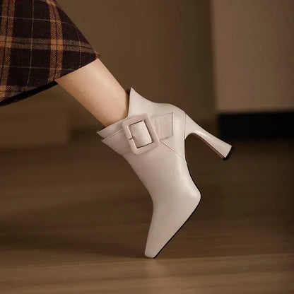 Aveline™ Buckle Heel Boots